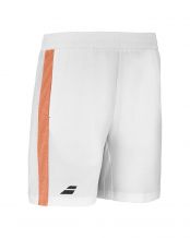 SHORT BABOLAT PLAY BLANCO NARANJA