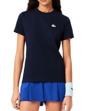 CAMISETA LACOSTE ULTRA DRY AZUL MARINO MUJER