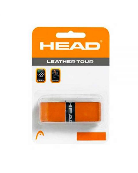 ACCESORIOS Grip Head Leather Tour Naranja