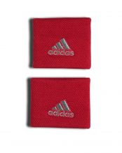 PAR MUNEQUERAS ADIDAS ROJO GRIS