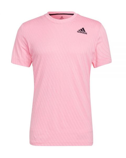 ROPA DE PADEL HOMBRE Camiseta Adidas Tennis Freelift Rosado