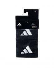 COPPIA DI BRACCIALETTI ADIDAS S NERO